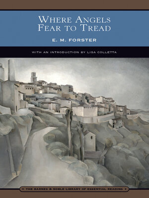 cover image of Where Angels Fear to Tread (Barnes & Noble Library of Essential Reading)